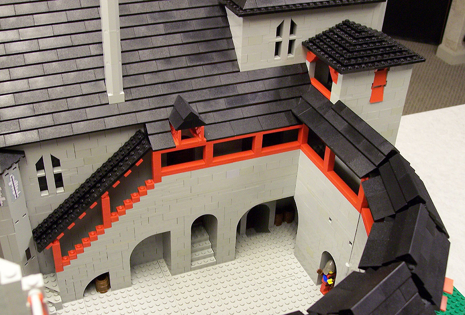 Lego model of Castell Coch