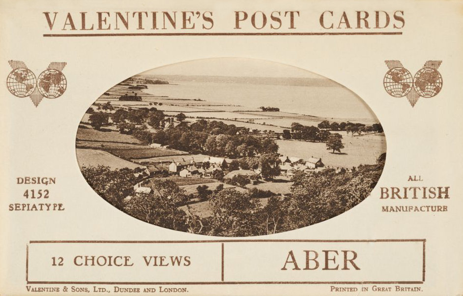 The cover of a set of Valentine's postcards