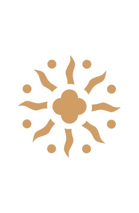 Illustration of a sun pattern