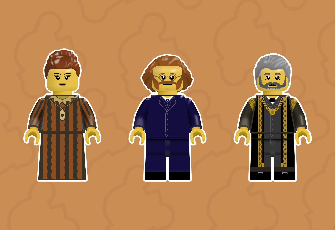 Castell Coch Minifigures